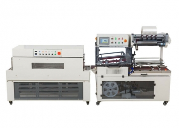 DQL-5545 Automatic L Sealer and DSD-4520 Shrink Tunnel